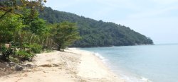 Secluded Beach in Penang